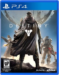 Destiny game PS4 cover paint
