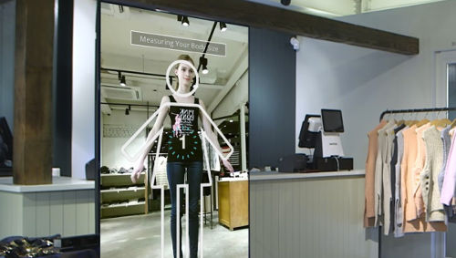 FXMirror - Digital Mirror That Allows You To Try Out Clothes Very Fast 2