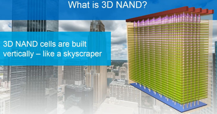 Micron and Intel New 3D NAND Flash Memory 3