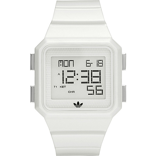 adidas originals Watches Men's Peachtree Digital White adidas originals Watches Men's Peachtree Digital White