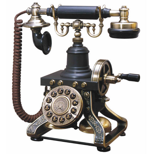 1892 Reproduction Antique-Style Desk Phone