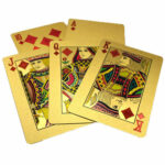 24kt Gold-Plated Playing Cards & Carry Case 2