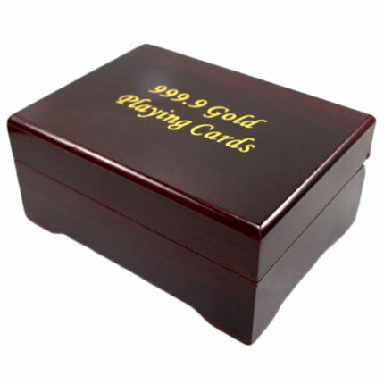 24kt Gold-Plated Playing Cards & Carry Case 4