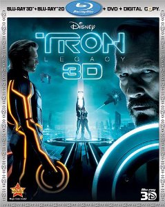 Tron: Legacy (Four-Disc Combo: Blu-ray 3D / Blu-ray / DVD / Digital Copy) (2010)