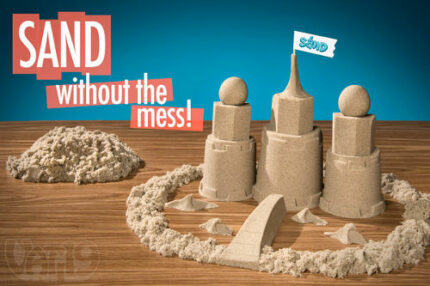 Amazing, No-mess Indoor Kinetic Play Sand 3