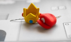 Bobby Pin Princess Peach Crown Or Mario Hat