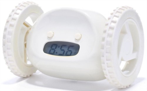 Clocky Alarm Clock on Wheels 1