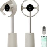 DREAME Bladeless Tower Fan for Bedroom, Smart Standing Fan with 270° Spatial Airflow for Whole-Room Circulation