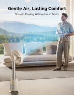 DREAME Bladeless Tower Fan for Bedroom, Smart Standing Fan with 270° Spatial Airflow for Whole-Room Circulation - Image 3