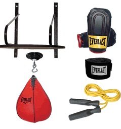 Everlast 6 Piece Speed Bag Set - Boxing Bags Speed