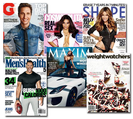 Get 20 percent off on a great variety of Magazines