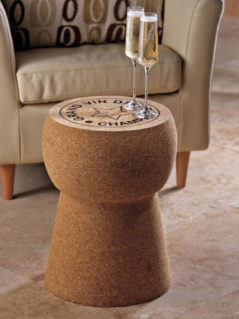 Giant Champagne Cork Stool-Table