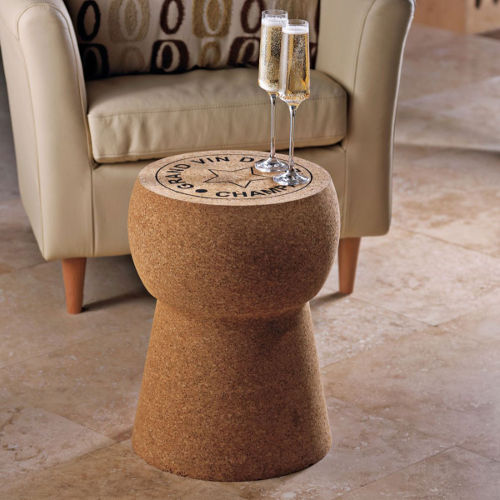 Giant Champagne Cork Stool-Table