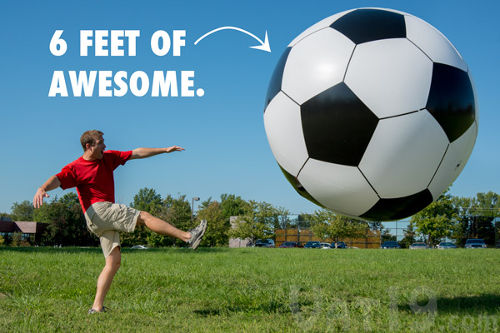 Giant Inflatable Soccer Ball 2