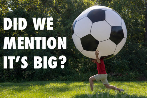 Giant Inflatable Soccer Ball 3