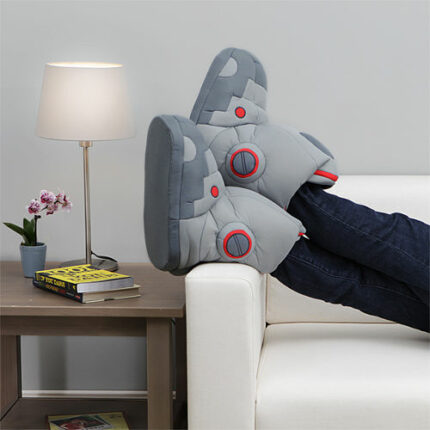 Giant Robot Slippers With Sound 2