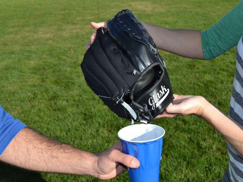Glask - Baseball Glove With Flask 1
