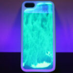 Glow In The Dark Sand Art iPhone 5 Case 3