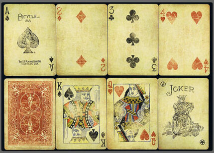 Great Discount On Bicycle 1800 Vintage Series Playing Cards 2