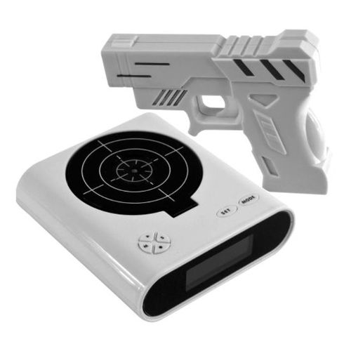 Gun & Target Alarm Clock 1