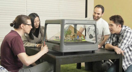 Holus - Interactive Tabletop Holographic Display 1