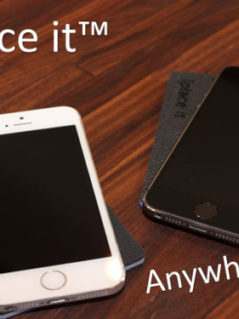 Iplace it - The Phone Holding RFID Blocking Card Holder 1