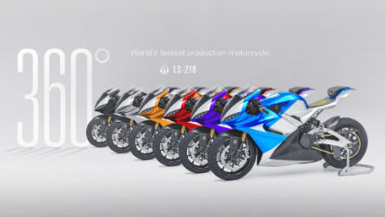 LS-218 World’s Fastest Electric Motorcycle 2