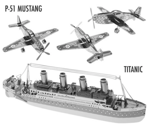 Metal Works Laser Cut Models