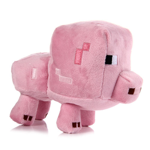 Minecraft Baby Pig Plush Animal Toy 3