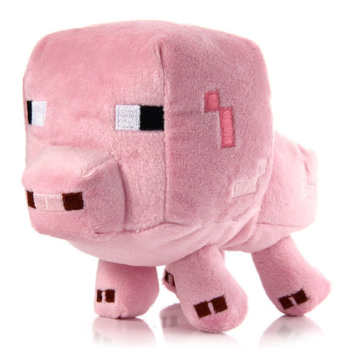 Minecraft Baby Pig Plush Animal Toy