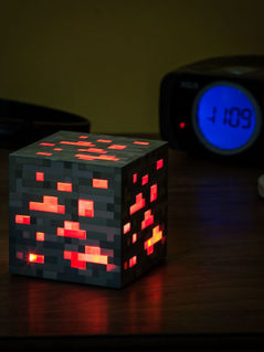 Minecraft Light-Up Redstone Ore