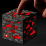 Minecraft Light-Up Redstone Ore 3