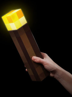 Minecraft Light-Up Torch 1