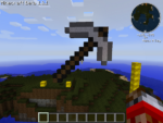 Minecraft Pixelated Pickaxe 3