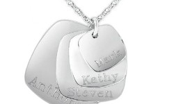 Monogram & Name Necklace - Personalized Jewelry 1