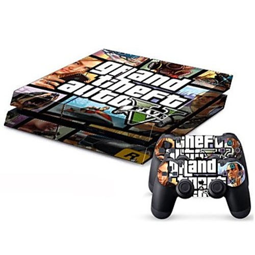 PS4 Console & Controller Protective Sticker Cover 1