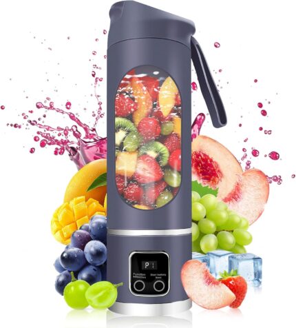 Portable Blender 500ml USB Personal for Shakes Smoothies
