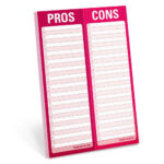 Pros - Cons Perforated Pad 1