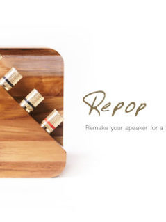 REPOP - The Smallest Wooden Portable Amplifier 1