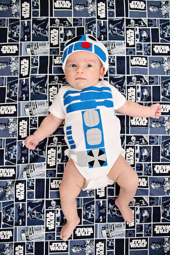 Robot Baby Costume 2