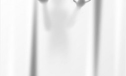 Scary Shower Curtain