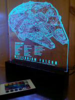 Star Wars Millennium Falcon Decor Lamp 1