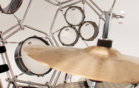 The Raijin drum kit prototype 4