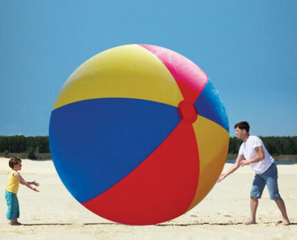 The World's Largest Beach Ball