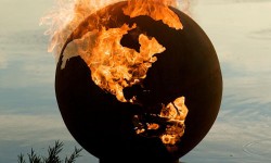 Third Rock Fire Pit - Earth