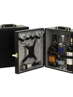 Three Bottle Portable Travel Bar 1