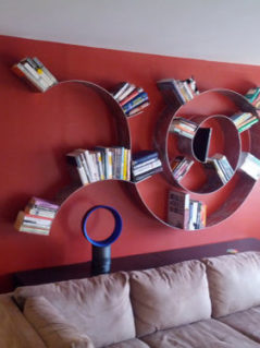 Trailing Spiral Bookshelf 1