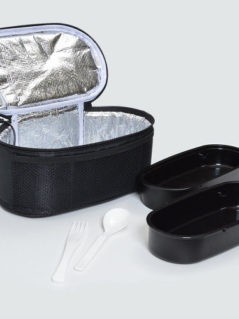 USB Double Heater Pouch With Lunch Box