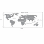 World Map Wall Sticker 2