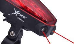 X-Fire 5-LED Taillight With Laser Lane Marker 1